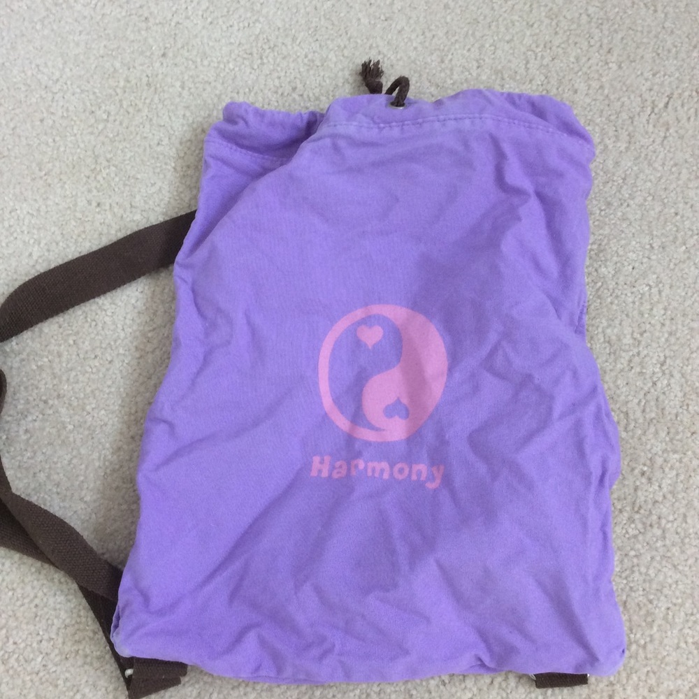 LIFE IS GOOD draw string backpack